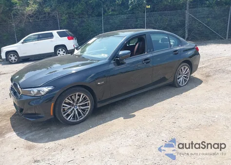 2023 BMW 3 Series 330E из США, поврежденный, VIN 3MW39FF00P8D08621